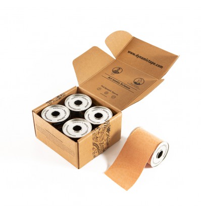 Tejp biomechaniczny Dynamic Tape® (beżowy) 4 sztuki