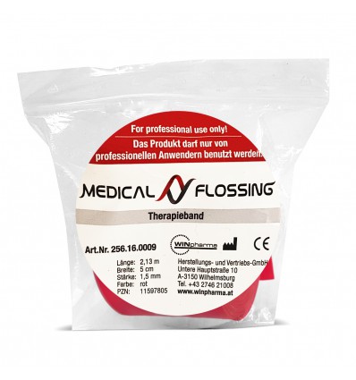 Taśma Medical Flossing / czerwona 2,1mx 5cmx1,5mm