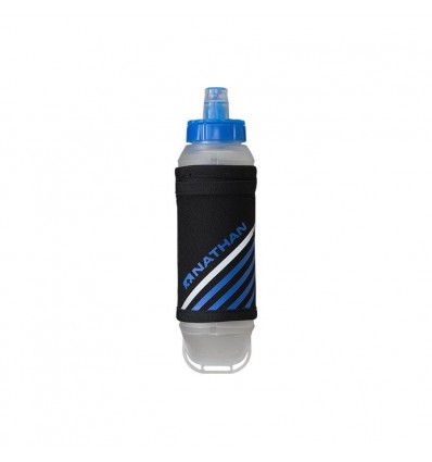 Bidon ExoShot (355 ml) / czarno-niebieski
