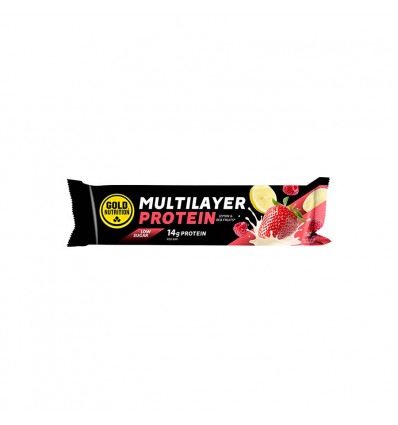 Multilayer Protein Bar Cytryna-czerwone owoce — baton proteinowy 50 g