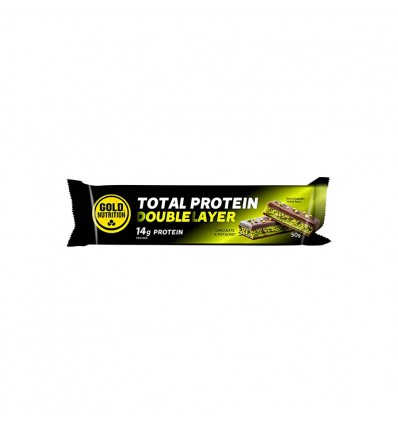 Total Protein Double Layer czekolada-pistacja — baton proteinowy 50 g