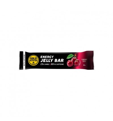 Jelly Bar wiśnia — baton energetyczny z kofeiną 30 g